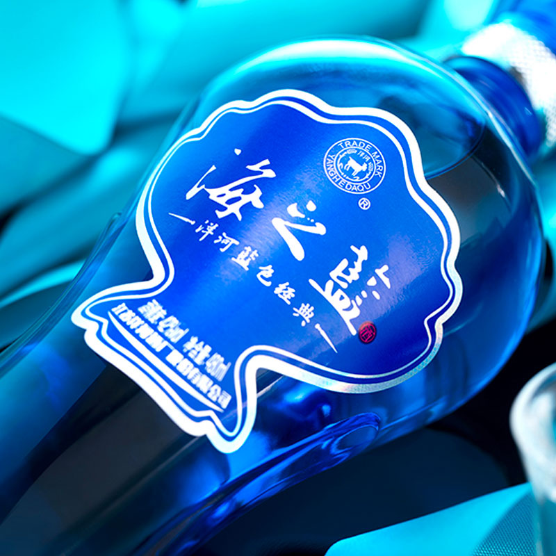 洋河 蓝色经典 海之蓝 浓香型白酒 42度 480ml 单瓶装 口感绵柔(新老