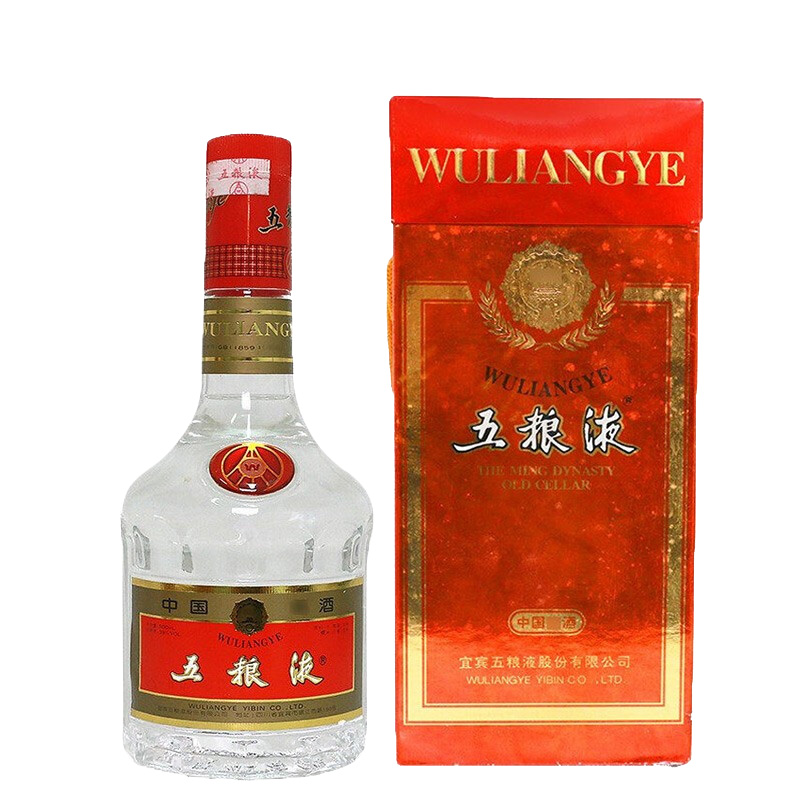 五粮液 2000年 普五 浓香型白酒 52度 500ml 单瓶装 收藏酒/陈年老酒（不同年份有货 收藏品相可挑）